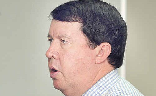 Health minister Paul Lucas at Hervey Bay Hospital. Health minister Paul Lucas at Hervey Bay Hospital.